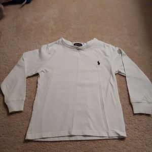 Polo Long sleeve white shirt